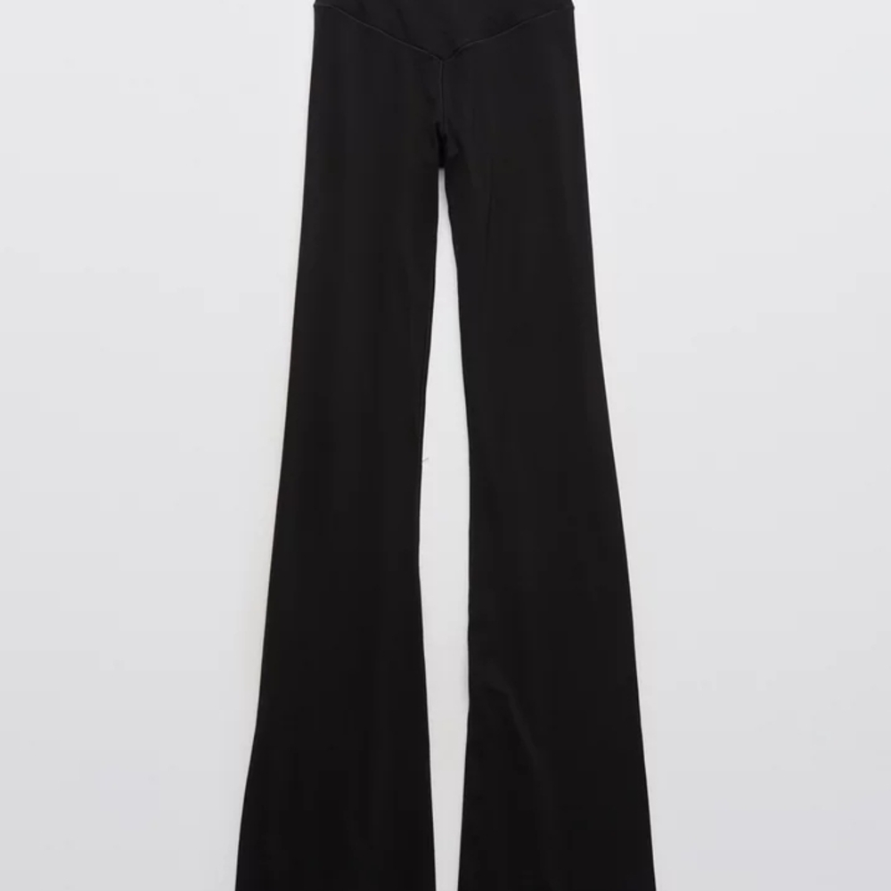 NWT OFFLINE By Aerie Real Me High Waisted Crossover Flare Legging